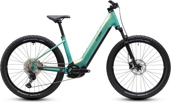 Cube Reaction Hybrid Performance 720 maldivian´n´black 27,5" 2027 Elektromos Hardtail Mountain Bike Easy Entry Kerékpár - türkiz