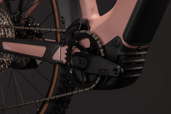 Cube Reaction Hybrid Performance 720 F ruby´n´black  27,5" 2027 Elektromos Hardtail Mountain Bike Easy Entry Kerékpár - korall