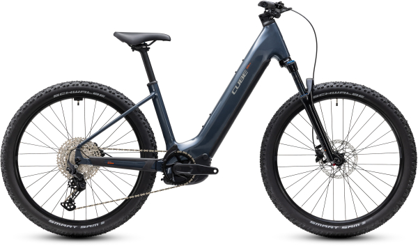 Cube Reaction Hybrid ONE 720  oolonggrey´n´reflex 27,5" 2027 Elektromos Hardtail Mountain Bike Easy Entry Kerékpár - fekete