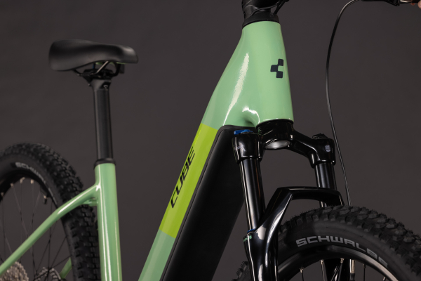 Cube Reaction Hybrid ONE 720  cactus´n´black 27,5" 2027 Elektromos Hardtail Mountain Bike Easy Entry Kerékpár - világoszöld