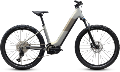 Cube Reaction Hybrid ONE 720  pearlsilver´n´chrome 27,5 2027 Elektromos Hardtail Mountain Bike Easy Entry Kerékpár - szürke