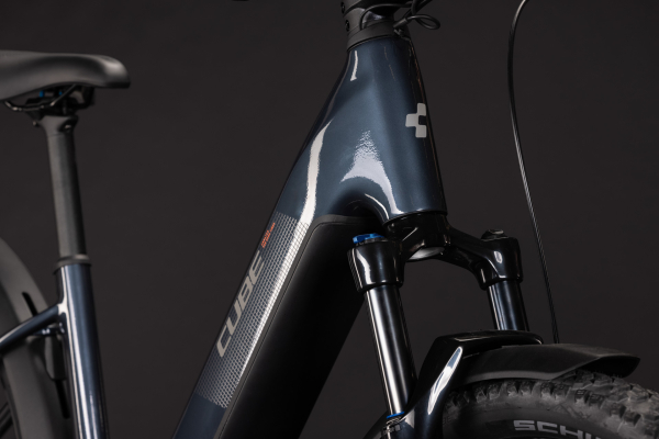 Cube Reaction Hybrid ONE 720  FE oolonggrey´n´reflex 27,5" 2027 Elektromos Hardtail Mountain Bike Easy Entry Kerékpár - fekete