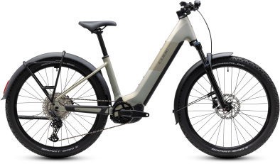 Cube Reaction Hybrid ONE 720  FE pearlsilver´n´chrome 27,5 2027 Elektromos Hardtail Mountain Bike Easy Entry Kerékpár - szürke