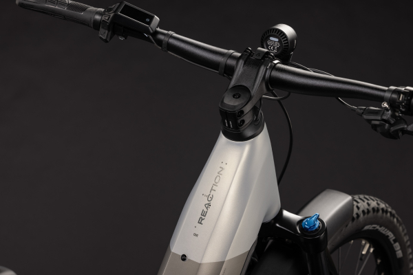 Cube Reaction Hybrid ONE 720  FE pearlsilver´n´chrome 27,5" 2027 Elektromos Hardtail Mountain Bike Easy Entry Kerékpár - szürke