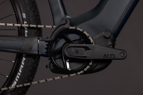 Cube Reaction Hybrid Pro 800 silverdust´n´prism 27,5" 2027 Elektromos Hardtail Mountain Bike Easy Entry Kerékpár - fekete