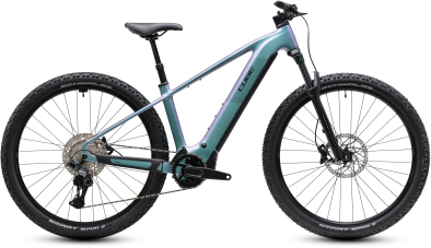 Cube Reaction Hybrid Pro 800 polarlight´n´black 29 2027 Elektromos Hardtail Mountain Bike Kerékpár - türkiz