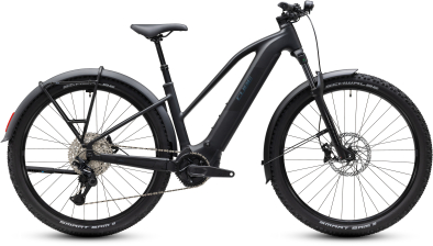Cube Reaction Hybrid Pro 800 FE silverdust´n´prism 29 2027 Elektromos Hardtail Mountain Bike Trapeze Kerékpár - fekete