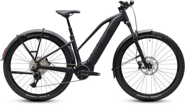 Cube Reaction Hybrid Pro 800 FE silverdust´n´prism 29" 2027 Elektromos Hardtail Mountain Bike Trapeze Kerékpár - fekete