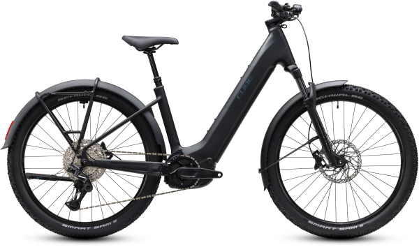 Cube Reaction Hybrid Pro 800 FE silverdust´n´prism 27,5" 2027 Elektromos Hardtail Mountain Bike Easy Entry Kerékpár - fekete