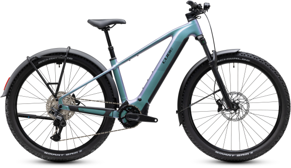Cube Reaction Hybrid Pro 800 FE polarlight´n´black 29" 2027 Elektromos Hardtail Mountain Bike Kerékpár - türkiz