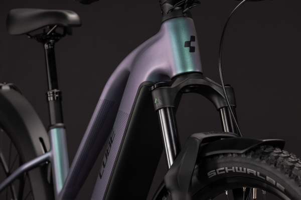 Cube Reaction Hybrid Pro 800 FE polarlight´n´black 27,5" 2027 Elektromos Hardtail Mountain Bike Trapeze Kerékpár - türkiz