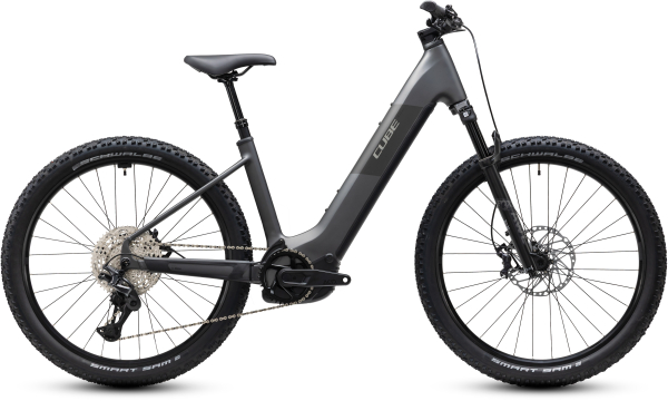 Cube Reaction Hybrid Race 800 slabgrey´n´chrome 27,5" 2027 Elektromos Hardtail Mountain Bike Easy Entry Kerékpár - szürke