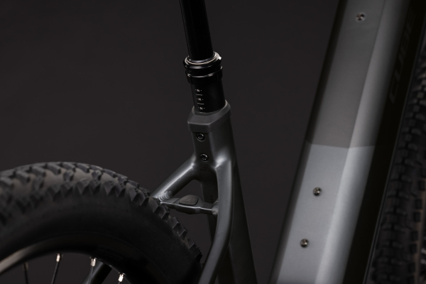 Cube Reaction Hybrid Race 800 slabgrey´n´chrome 27,5" 2027 Elektromos Hardtail Mountain Bike Easy Entry Kerékpár - szürke