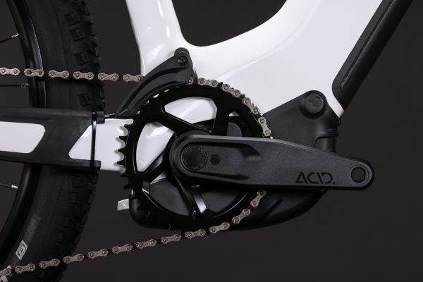Cube Reaction Hybrid Race 800 snow´n´black 27,5" 2027 Elektromos Hardtail Mountain Bike Easy Entry Kerékpár - fehér