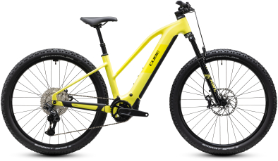 Cube Reaction Hybrid Race 800 bananasplit´n´black 29 2027 Elektromos Hardtail Mountain Bike Trapeze Kerékpár - sárga