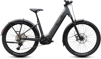Cube Reaction Hybrid Race 800 FE slabgrey´n´chrome 27,5 2027 Elektromos Hardtail Mountain Bike Easy Entry Kerékpár - szürke