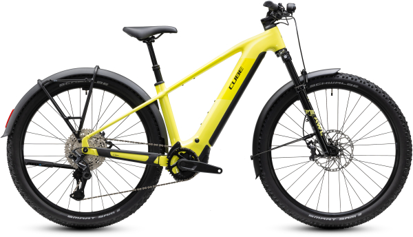 Cube Reaction Hybrid Race 800 FE bananasplit´n´black 29" 2027 Elektromos Hardtail Mountain Bike Kerékpár - sárga