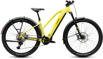 Cube Reaction Hybrid Race 800 FE bananasplit´n´black 29 2027 Elektromos Hardtail Mountain Bike Trapeze Kerékpár - sárga