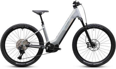 Cube Reaction Hybrid SLX 800 platinum´n´reflex 27,5 2027 Elektromos Hardtail Mountain Bike Easy Entry Kerékpár - szürke