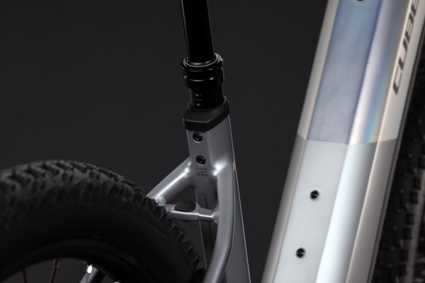 Cube Reaction Hybrid SLX 800 platinum´n´reflex 27,5" 2027 Elektromos Hardtail Mountain Bike Easy Entry Kerékpár - szürke