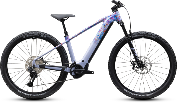Cube Reaction Hybrid SLX 800 artline 29" 2027 Elektromos Hardtail Mountain Bike Kerékpár - lila