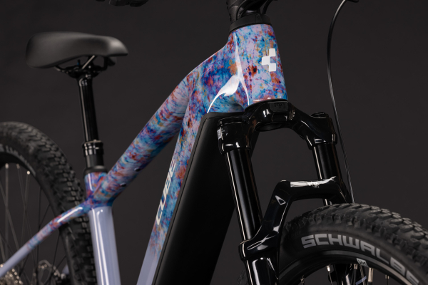 Cube Reaction Hybrid SLX 800 artline 29" 2027 Elektromos Hardtail Mountain Bike Kerékpár - lila