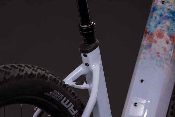Cube Reaction Hybrid SLX 800 artline 27,5" 2027 Elektromos Hardtail Mountain Bike Easy Entry Kerékpár - lila