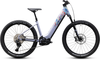 Cube Reaction Hybrid SLX 800 artline 27,5 2027 Elektromos Hardtail Mountain Bike Easy Entry Kerékpár - lila