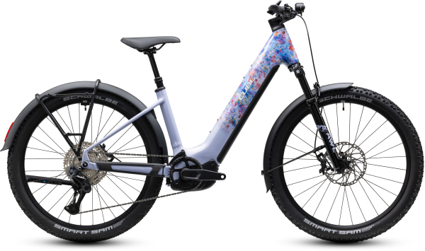 Cube Reaction Hybrid SLX 800 FE artline 27,5" 2027 Elektromos Hardtail Mountain Bike Easy Entry Kerékpár - lila
