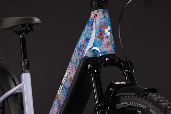 Cube Reaction Hybrid SLX 800 FE artline 27,5" 2027 Elektromos Hardtail Mountain Bike Easy Entry Kerékpár - lila
