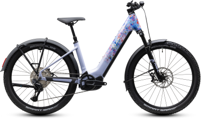 Cube Reaction Hybrid SLX 800 FE artline 27,5 2027 Elektromos Hardtail Mountain Bike Easy Entry Kerékpár - lila