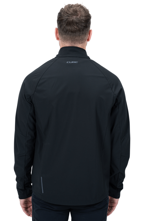 Cube ATX CMPT Softshell Kerékpáros Széldzseki - fekete