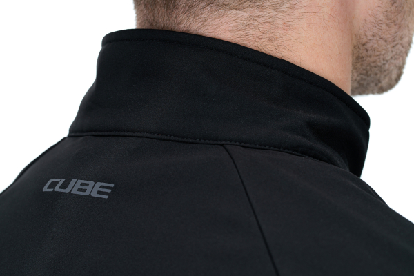 Cube ATX CMPT Softshell Kerékpáros Széldzseki - fekete