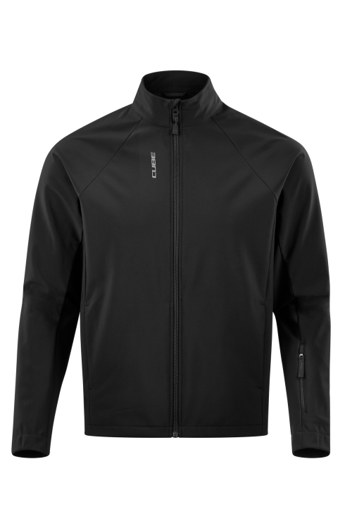 Cube ATX CMPT Softshell Kerékpáros Széldzseki - fekete