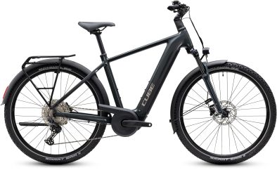Cube Nuride Hybrid Performance 720 shadowgrey´n´grey 28 2027 Elektromos Offroad Cross Trekking Kerékpár - sötétszürke