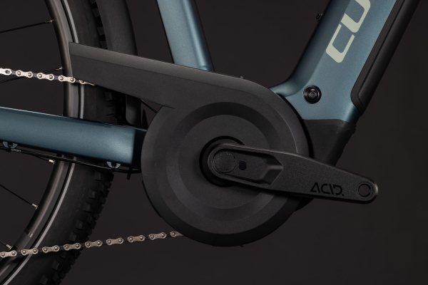 Cube Nuride Hybrid Pro 800 deepteal´n´blue 28" 2027 Elektromos Offroad Cross Trekking Trapeze Kerékpár - sötétkék