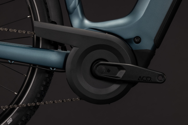 Cube Nuride Hybrid Pro 800 deepteal´n´blue 28" 2027 Elektromos Offroad Cross Trekking Easy Entry Kerékpár - sötétkék