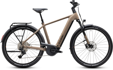 Cube Nuride Hybrid Pro 800 cappuccino´n´black 28 2027 Elektromos Offroad Cross Trekking Kerékpár - barna