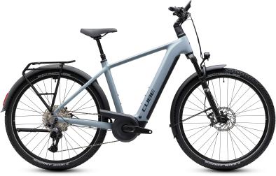 Cube Nuride Hybrid EXC 800 seagrey´n´black 28 2027 Elektromos Offroad Cross Trekking Kerékpár - szürke
