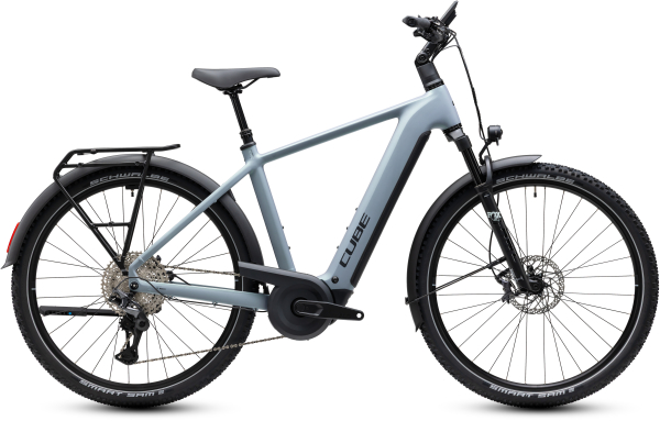 Cube Nuride Hybrid EXC 800 seagrey´n´black 28" 2027 Elektromos Offroad Cross Trekking Kerékpár - szürke