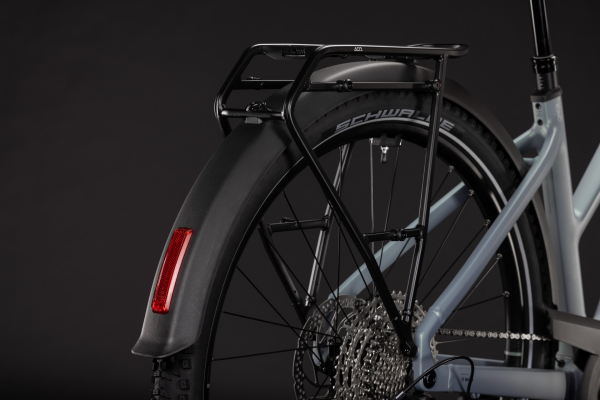 Cube Nuride Hybrid EXC 800 seagrey´n´black 28" 2027 Elektromos Offroad Cross Trekking Trapeze Kerékpár - szürke