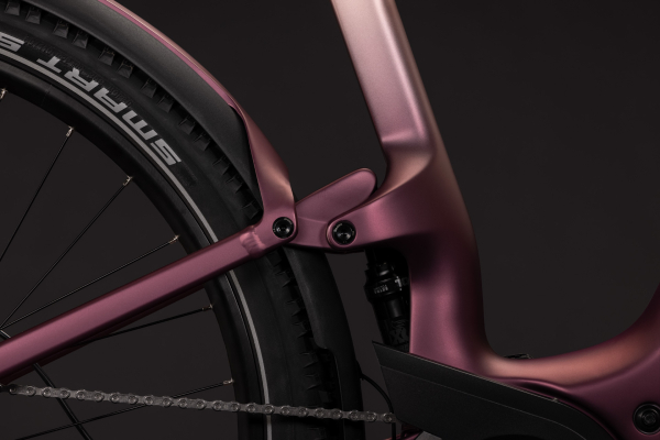 Cube Nuride Hybrid ONE11 HPC SLX 800 mauve´n´black 28" 2027 Elektromos Offroad Cross Trekking Kerékpár - lila