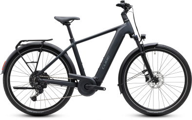 Cube Touring Hybrid ONE 600  grey´n´coolgrey 28 2027 Elektromos Onroad Trekking Kerékpár - sötétszürke