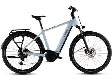 Cube Touring Hybrid ONE 600 Elektromos Onroad Trekking Kerékpár - glacier´n´reflex - kék
