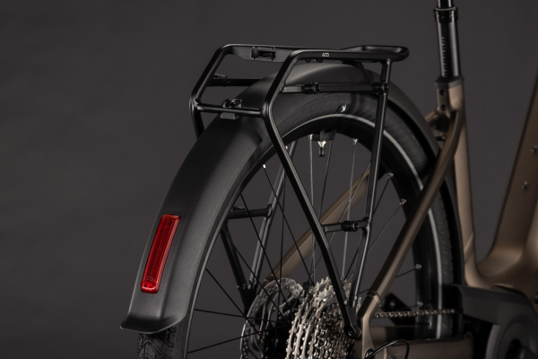 Cube Touring Hybrid Pro 800 metallicumbra´n´black 28" 2027 Elektromos Onroad Trekking Easy Entry Kerékpár - barna