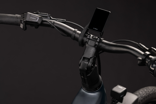 Cube Touring Hybrid Deluxe SLX 800 slabgrey´n´chrome 28" 2027 Elektromos Onroad Trekking Trapeze Kerékpár - szürke