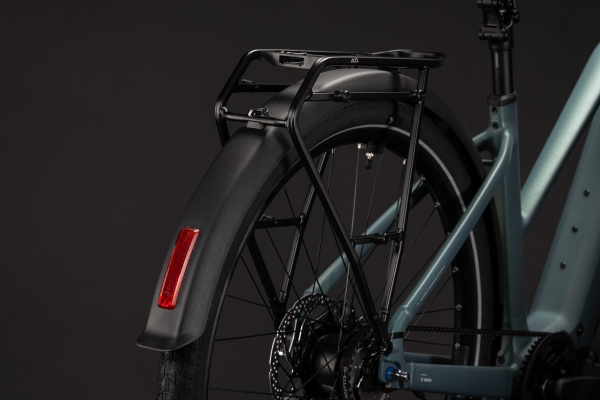Cube Touring Hybrid Deluxe SLX 800 greengranit´n´green 28" 2027 Elektromos Onroad Trekking Trapeze Kerékpár - világoskék