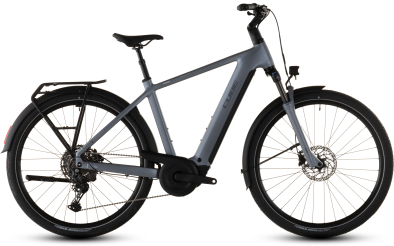 Cube Touring Hybrid Pro 800 Elektromos Onroad Trekking Kerékpár - pearlgrey´n´grey - szürke