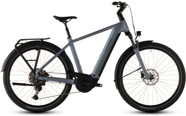 Cube Touring Hybrid Pro 800 Elektromos Onroad Trekking Kerékpár - pearlgrey´n´grey - szürke