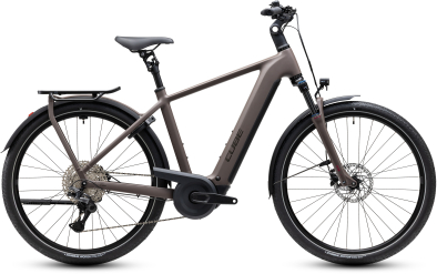 Cube Kathmandu Hybrid ONE 800 cedar´n´chrome 28 2027 Elektromos Onroad Trekking Kerékpár - barna